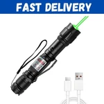 Rechargeable Green Laser Pointer, Long Range Pen High Power. Fixed Price $23.58.