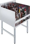 Stainless Steel Four-tier Liquor Display Rack 22.5 In. X 24 33. Fixed Price $289.95.