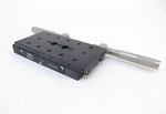 Newport 443 Linear Stage, High-performance, Low-profile W/ 2X SM-50 Micrometer. Fixed Price $345.00.