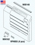 Replacement Front Door Panel Kit MIK195 For Midmark Ritter M11 Oem 002-0506-00. Fixed Price $384.99.