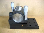 Newport Nrc Model 625 Mirror Mount W/ Dual Micrometers And 38 Base Plate. Fixed Price $65.00.
