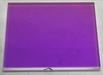 New Alluxa Dichroic Glass Beamsplitter Filter Rb 475-490NM, Tb 345-440NM 34X38MM. Fixed Price $39.00.