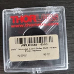 Thorlabs: WPLH05M-4500 1/2" Mounted Low-order Half-wave Plate, 4.5 *new*. Fixed Price $100.00.