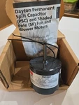 Dayton 3M556A 1/40HP 115V 1550RPM 1A Direct Drive Squirrel Cage Blower Nos. Fixed Price $29.99.