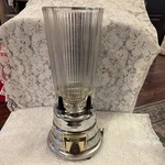 Waring Blendor Chrome Electric Blender Glass Jar 2 Speeds Mid-century Modern. Fixed Price $40.00.