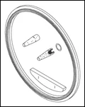 PCK222 - Sterilizer Pm Kit For Pelton & Crane Oem Part #1539241. Fixed Price $78.08.
