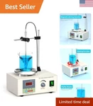 Digital Magnetic Stirrer Hot Plate With Rpm Control And Temperature Probe. Fixed Price $84.99.