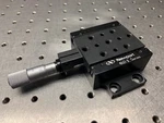 Newport Linear Translation Stage 460-X W/ SM-13 Micrometer. Fixed Price $175.00.