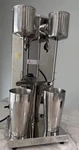 Vevor Dual Milkshake Maker Stainless Steel Electric Countertop Mixer 180W. Fixed Price $60.00.