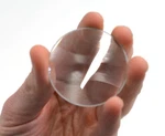 Round Double Convex High Optical Purity Glass Lens - 2" (50MM) Diameter. Fixed Price $12.69.