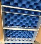 Zimmer Sterilization Rack - For Spinal Gouges Slots Pn 2789. Fixed Price $29.99.