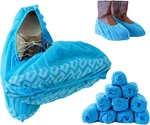 Premium Disposable & Shoe Covers Booties 100 Pack, Blue. Fixed Price $36.38.
