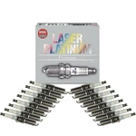 Ngk Set Of 16 Laser Platinum Spark Plugs Gap 0.044" For Charger Grand Cherokee. Fixed Price $149.95.
