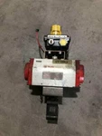 Flow-tek API-607 2" Wcb Pneumatic High Pressure Ball Valve 2200CWP 140PSI. Fixed Price $215.00.