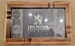 Custom Hand Made Cigar Box Ashtray - Liga Privada 10TH Aniversario Robusto. Fixed Price $49.99.