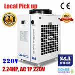S&a 220V 60HZ CW-6200BN Industrial Water Chiller 2.31HP, Ac 1P Local Pickup. Fixed Price $2549.00.