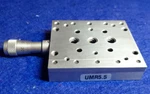 Newport UMR5.5 Linear Stage, Double-row Bbs, 0.20 In., BM11.5 Vernier Micr.. Fixed Price $110.00.