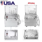 Dental Portable Mobile Delivery Unit System With Air Compressor 4HOLE Suction. Fixed Price $420.00.
