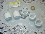 Five (5) Chemglass QDV-1301-090PS Compressor Nuts Only For CG-2095-23 Agitator. Fixed Price $24.95.