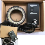 Ring Light Illuminator 60-LED Adjustable Lamp For Stereo Zoom Microscope Focused. Fixed Price $20.65.