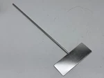 Lab Mixer Flat Rectangle Paddle Stirrer Impeller 17" Stirring Rod Shaft 1/4" Dia. Fixed Price $39.99.