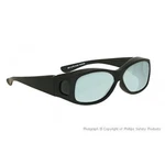 Laser Safety Eyewear AKG-5 YAG/HOMIUM/CO2 Filter Black Plastic Fit-over Frame. Fixed Price $200.00.