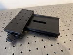 Optosigma CAA-65LUU Carriage And 8" Rail Optical. Fixed Price $99.00.