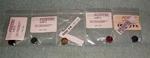 5 New Fostec Schott A08070 A08071 A08072 A08073 A08074 Fiberoptic Light Filter. Fixed Price $50.00.