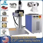 Scotle Jpt M7 3D Fiber Laser Marking Machine Curved Relief Deep Engraver Rotary. Fixed Price $6499.00.