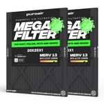 Megafilter - 20X25X1 13 Activated Carbontech Defense Heavy Duty Layer All.... Fixed Price $98.77.