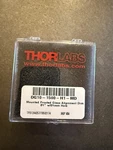 Pc Thorlabs DG10-1500-MD 1", SM1-MOUNTED N-BK7 Ground Glass Diffuser. Fixed Price $50.00.