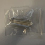 3.5 High Quality Clear Quartz Double Point Terminated Faceted Prism - 12 Sided. Fixed Price $70.00.