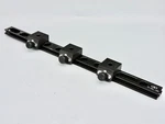 Newport M-MRL-12M Optical Rail And 3 Flat Carrier M-mcf. Fixed Price $50.00.