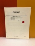 Spex Minimate, 1681A Monochromator, 1681B Spectrometer, 1681C Spectrograph. Fixed Price $89.00.