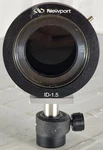 Optosigma SPF-50C-32 Visible Sheet Polarizer With Newport ID-1.5 Iris Diaphragm. Fixed Price $204.00.