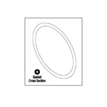RPI-RCG019 Door Gasket For Spectroline, Midmark -ritter, S.s. White. Fixed Price $25.38.
