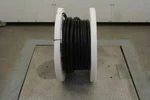 Optoskand Fiber Optic Laser 69' Cable Spool With 2 Qbh Heads 10KW 1064NM. Fixed Price $550.00.