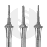 Sirona Cerec Compatible Cad Cam Mcxl Step Bur 12S & Pointed Cylinder. Fixed Price $105.00.