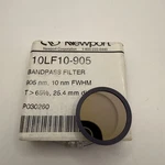 Newport Bandpass Filter 10LF10-905 , 905NM Fwhm 65% 25.4MM Dia. Fixed Price $58.50.