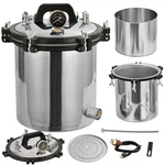 18L Stainless Steel Steam Autoclave Sterilizer Dental Pressure Sterilization. Fixed Price $159.46.