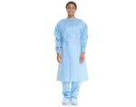 Kimberly-clark KC200 Examination Gown 69981 Size Large Blue ........qty 10. Fixed Price $25.08.