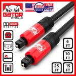 Toslink Optical Digital Audio Cable Spdif Fiber Cord Dolby Dts Sound. Fixed Price $9.99.