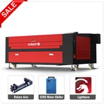 Omtech 24X40 100W CO2 Laser Engraver Marker Cutter With Chiller Rotary Lightburn. Fixed Price $3899.99.