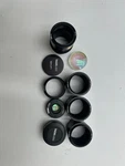 Thorlabs SM1CP1, NENIR30A, SM1L10 X3, SM1V10, SM1A6T, SM1L05, AC254-075-C. Fixed Price $320.00.