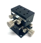 Misumi XYDTSC50 Dovetail Rack & Pinion Manual Axis Stage, Low-profile 30MM. Fixed Price $384.74.