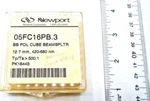 Newport Beamsplitter Cube Bb Pol 12.7 Mm, 420-680NM Tp/ts 500:1, 05FC16PB.3. Fixed Price $215.00.
