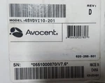 Avocent 4SVPUA20-201 Switchview Port PS2 & Kvm W/ USB2 Hub. Fixed Price $193.40.