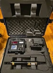 Hughes Palomar 2100A Ultrasonic Monitor Test Kit W Melles Griot Laser 3222H-C-66. Fixed Price $320.00.
