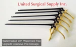 Codman-optimum Optilength Kerrison Rongeurs 5PC Set 15" Up Bite 90 Deg (1MM-5MM). Fixed Price $325.50.