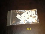 Used 20 Pc Lot Small 7/8" Ptfe Octagon Magnetic Stirring Spinbar Fisher. Fixed Price $14.99.